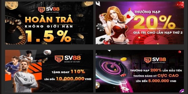 Tại casino cung cấp nhiều ưu đãi giá trị khủng