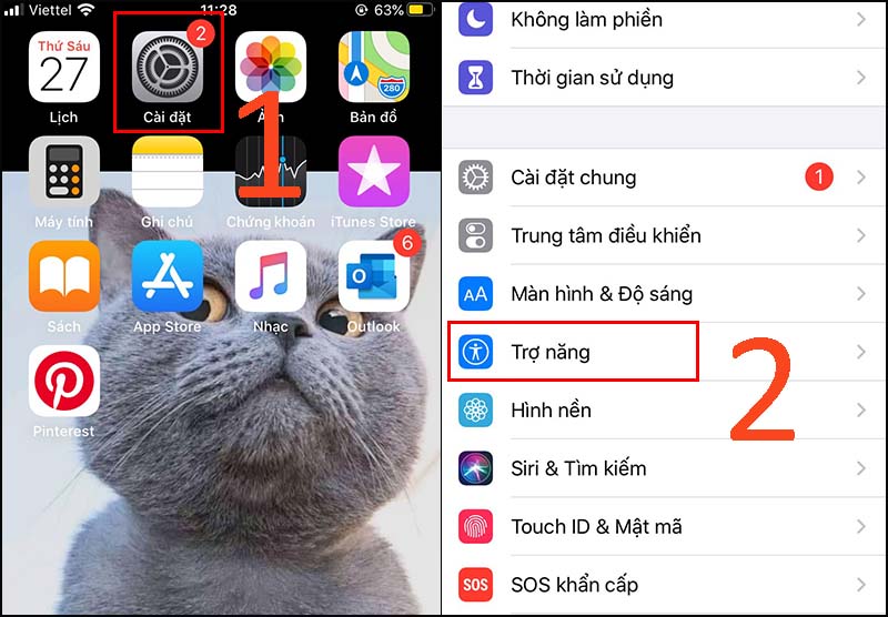 cách chụp màn hình iPhone