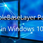 Phân vùng PortableBaseLayer trong Windows 10 Disk Management là gì?